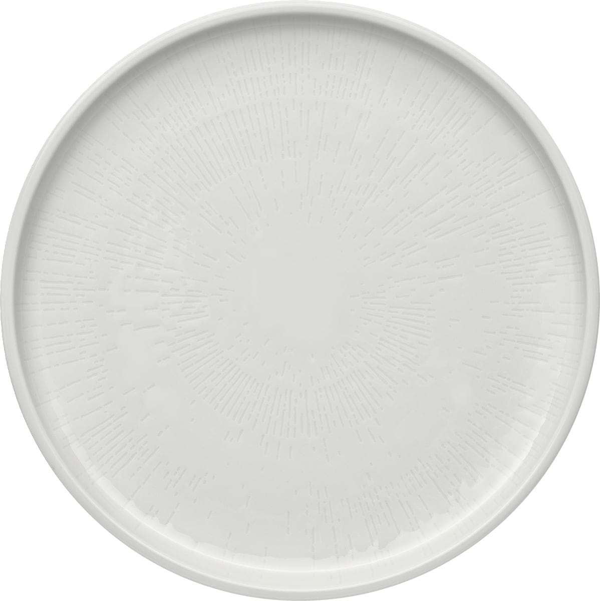 Teller flach rund coup Struktur 26cm SHIRO