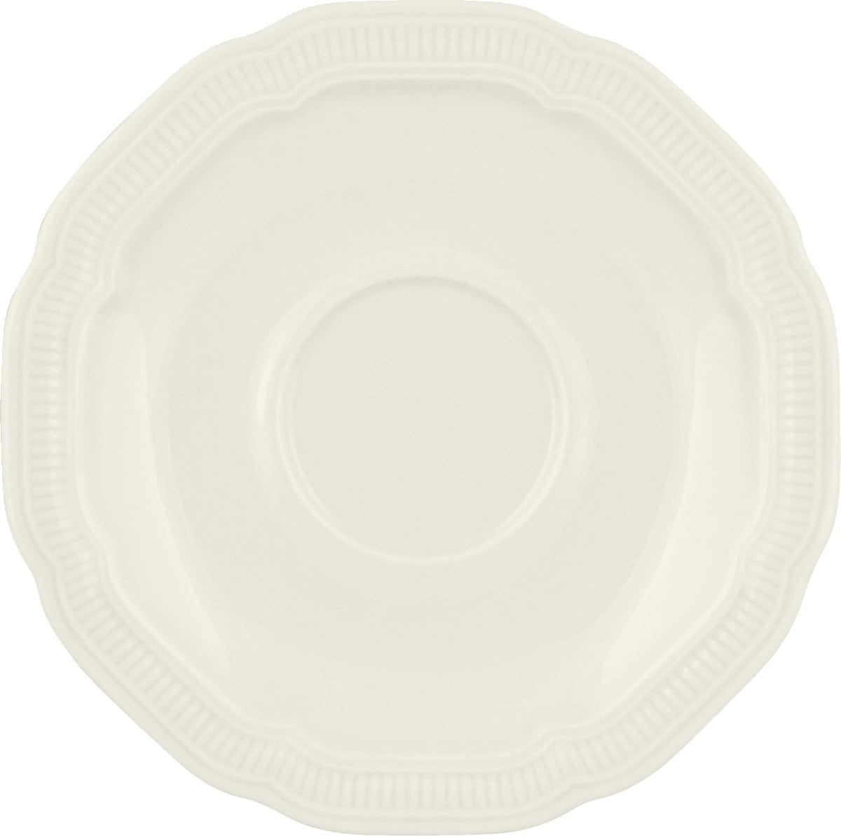 Kombi-Untertasse rund Relief 16cm CREATE