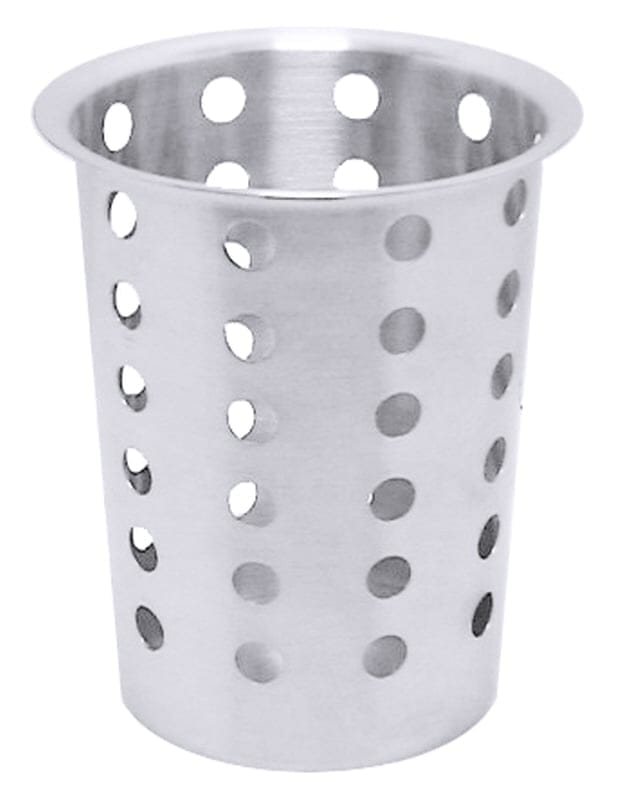 Besteckköcher Ø11,5cm perforiert 18/10