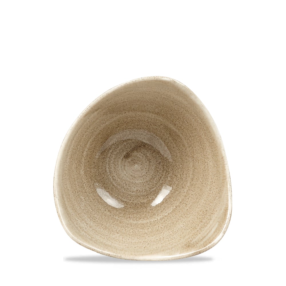 Schale dreieckig 15,3cm STONECAST PATINA antique taupe