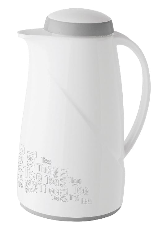 Isolierkanne 1L WAVE TEA TIME weiß