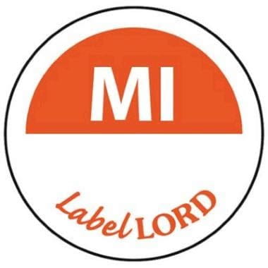 500 Stück LabelLord Etiketten Mittwoch