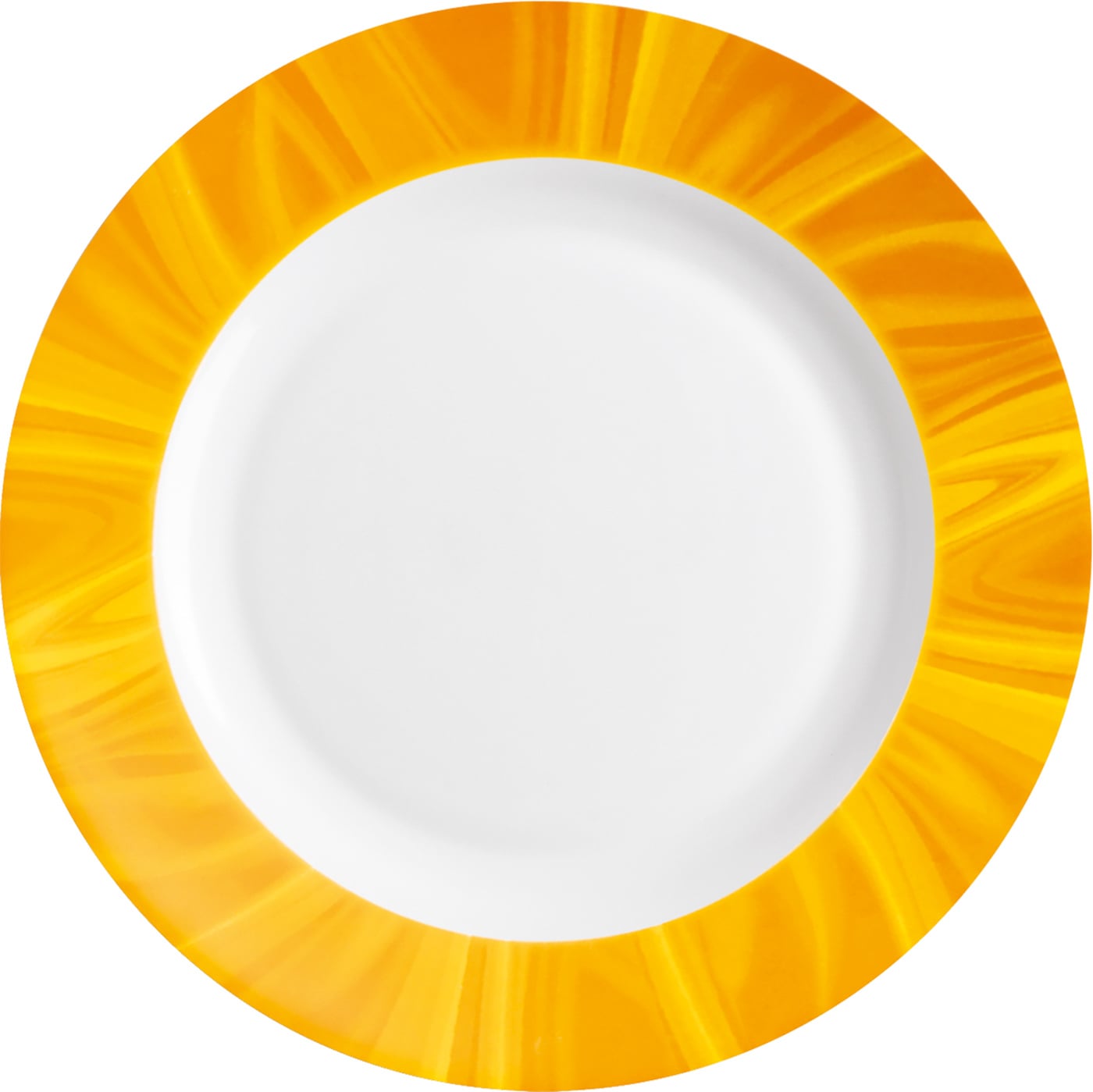 Teller flach Ø19,5cm NATURA yellow