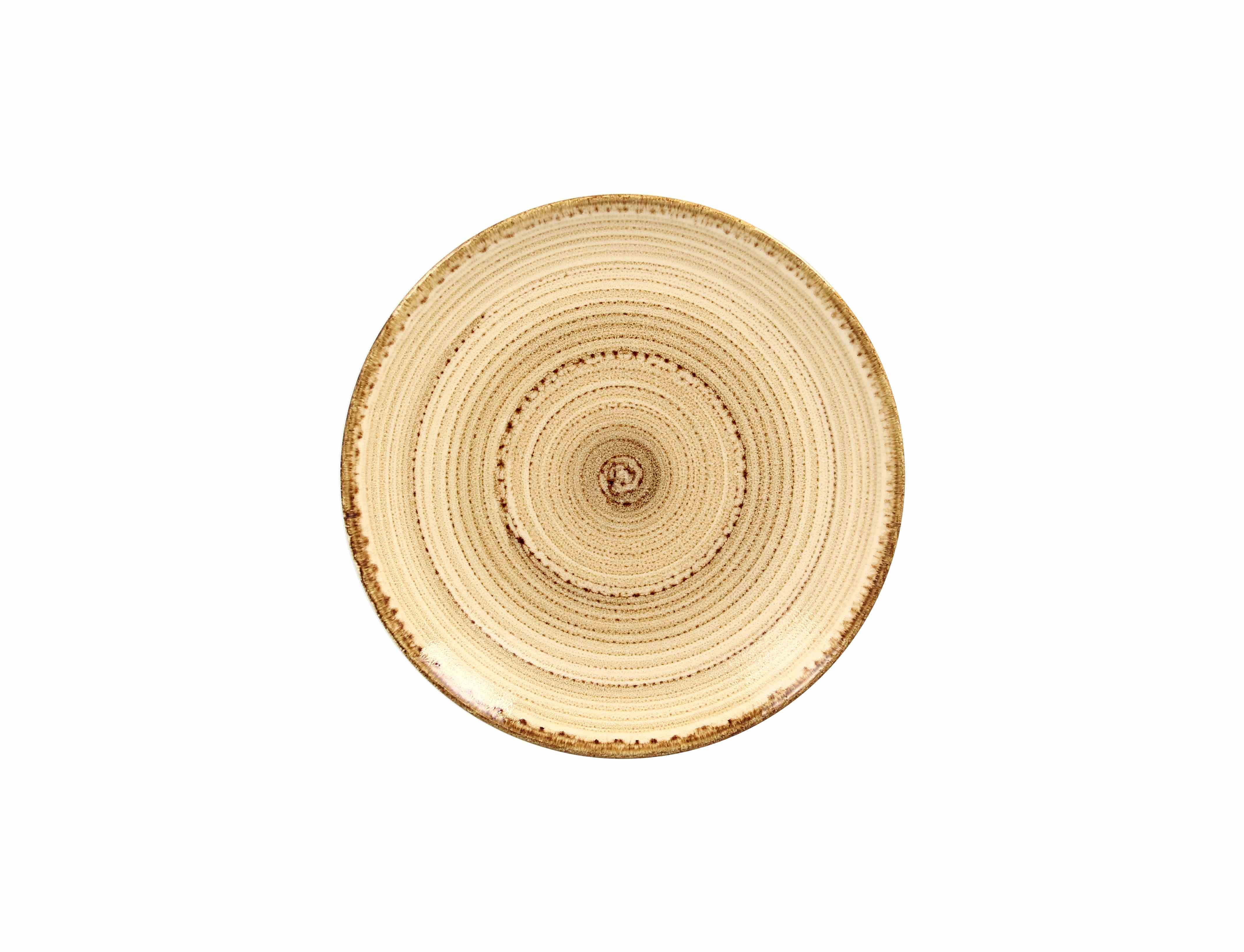 Teller flach coup 21cm FUSION TWIRL beach