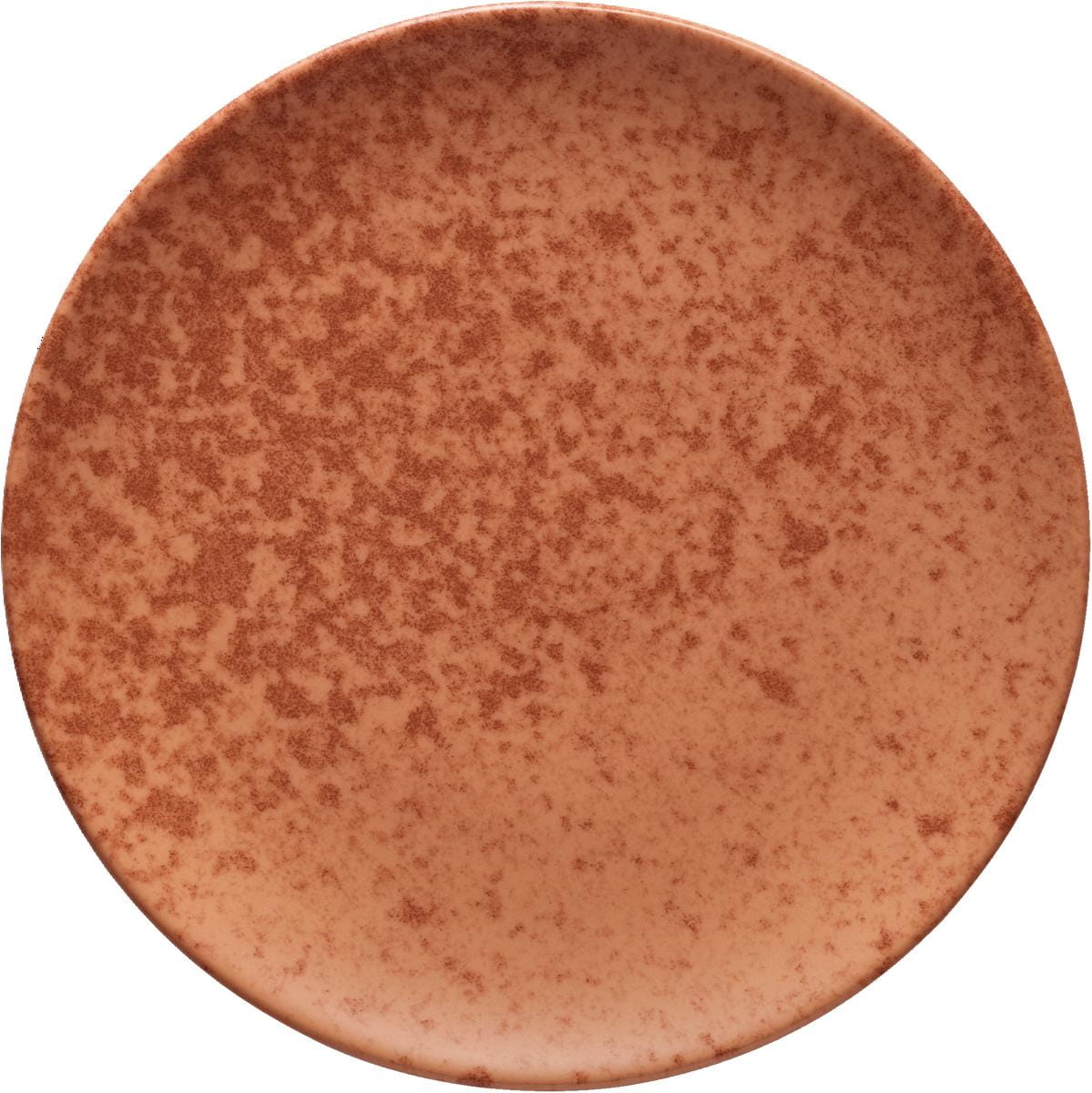 Teller flach rund coup 17cm SANDSTONE ORANGE