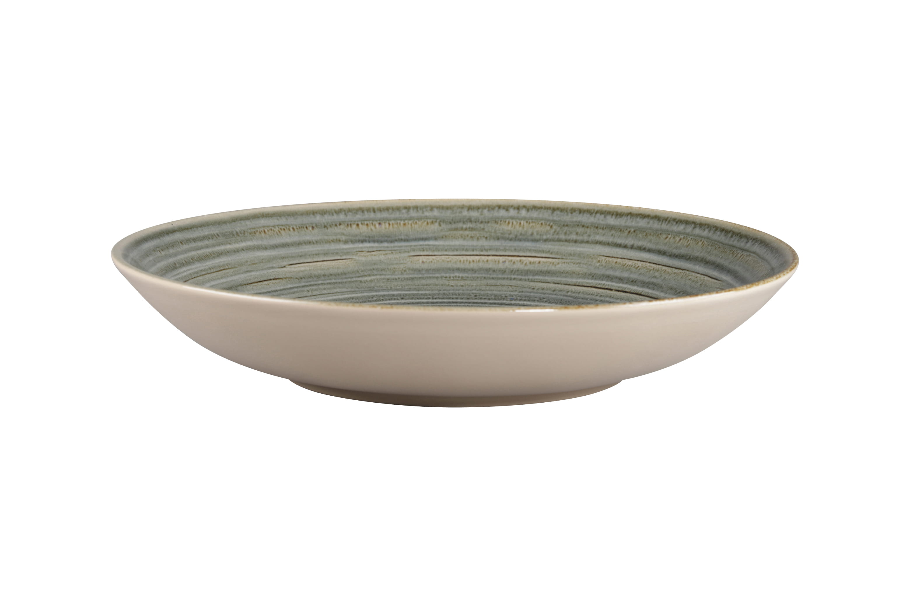 Teller tief coup 26cm RAKSTONE SPOT peridot green