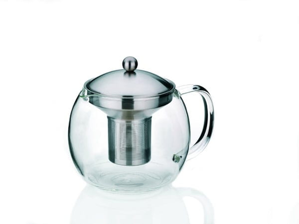 Glasteekanne mit Deckel/Sieb CNS 1,2L CEYLON