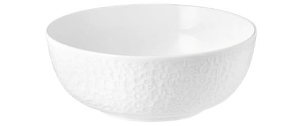 Foodbowl 20 cm Relief Nori weiss