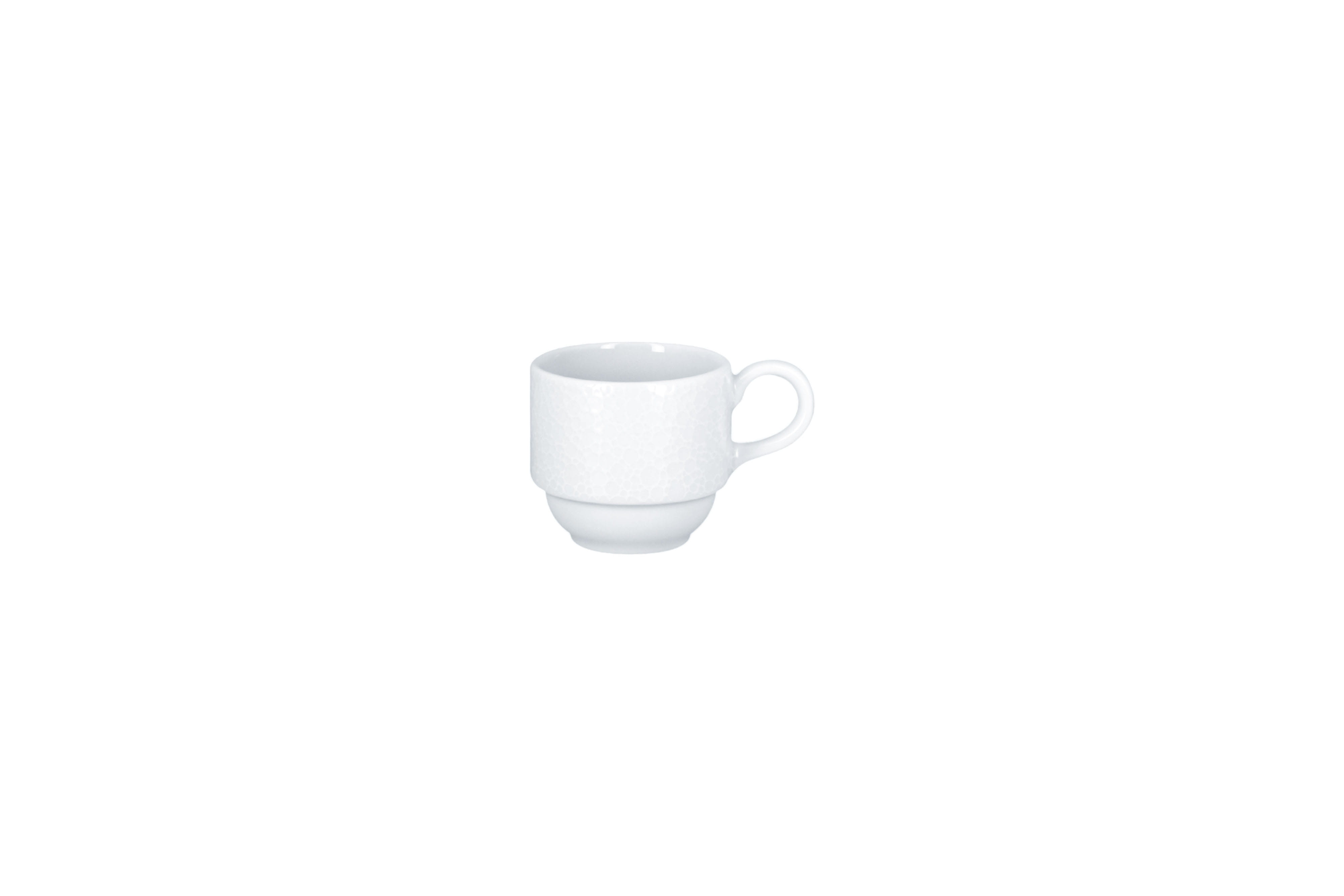 Espressotasse Ø6cm H5,5cm 0,09L CHARM white