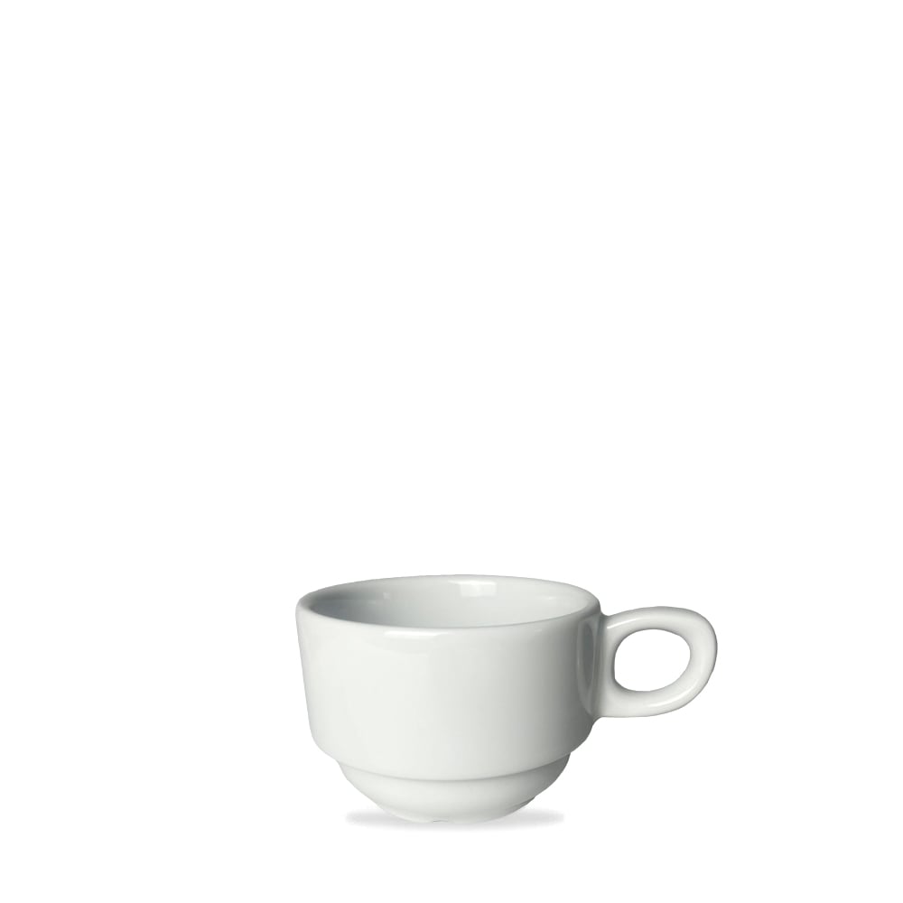 Kaffeetasse 0,17l BASIC weiß stapelbar