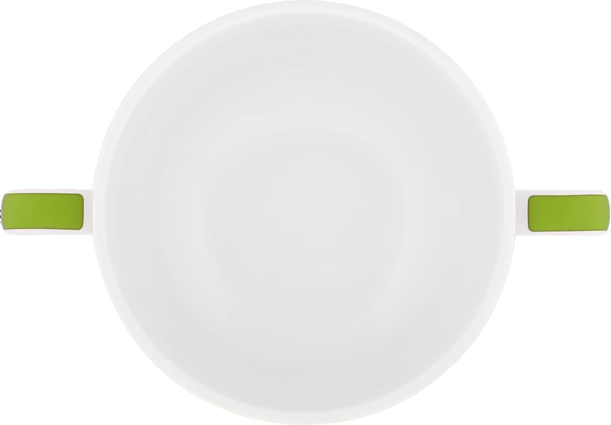 Suppenobertasse Relief 0.50l DONNA SENIOR hellgrün stapelbar