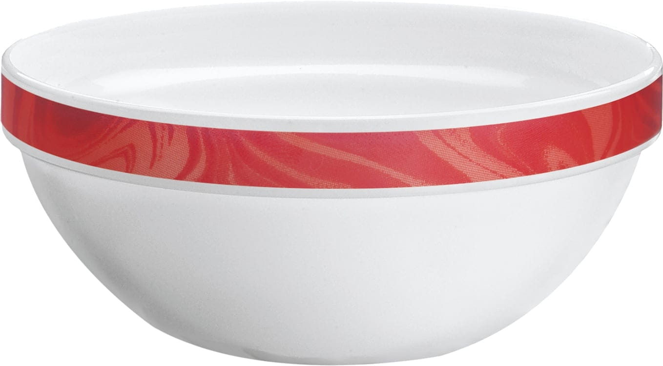 Schale 0,9L NATURA red stapelbar