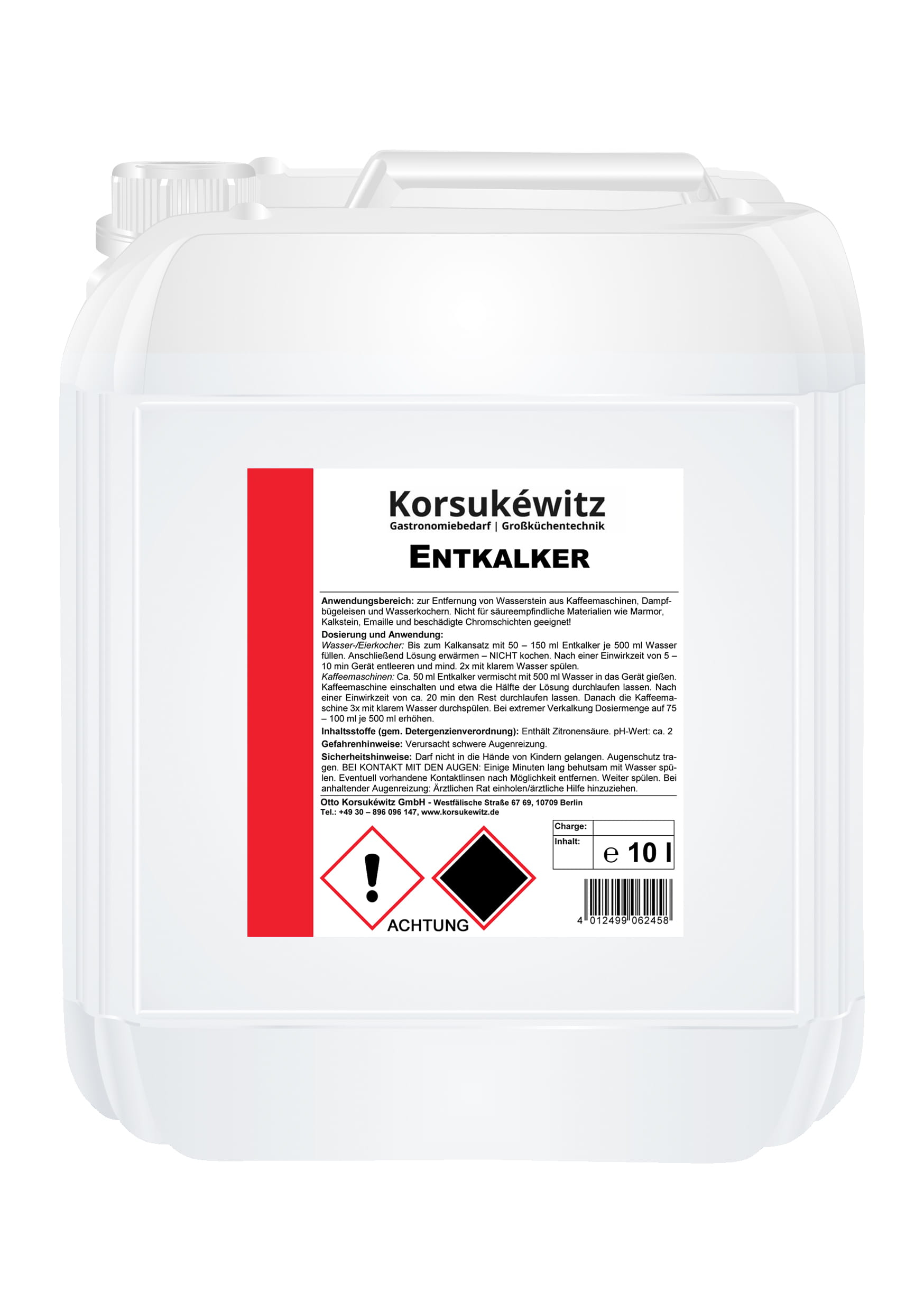 Entkalker 10l Kanister