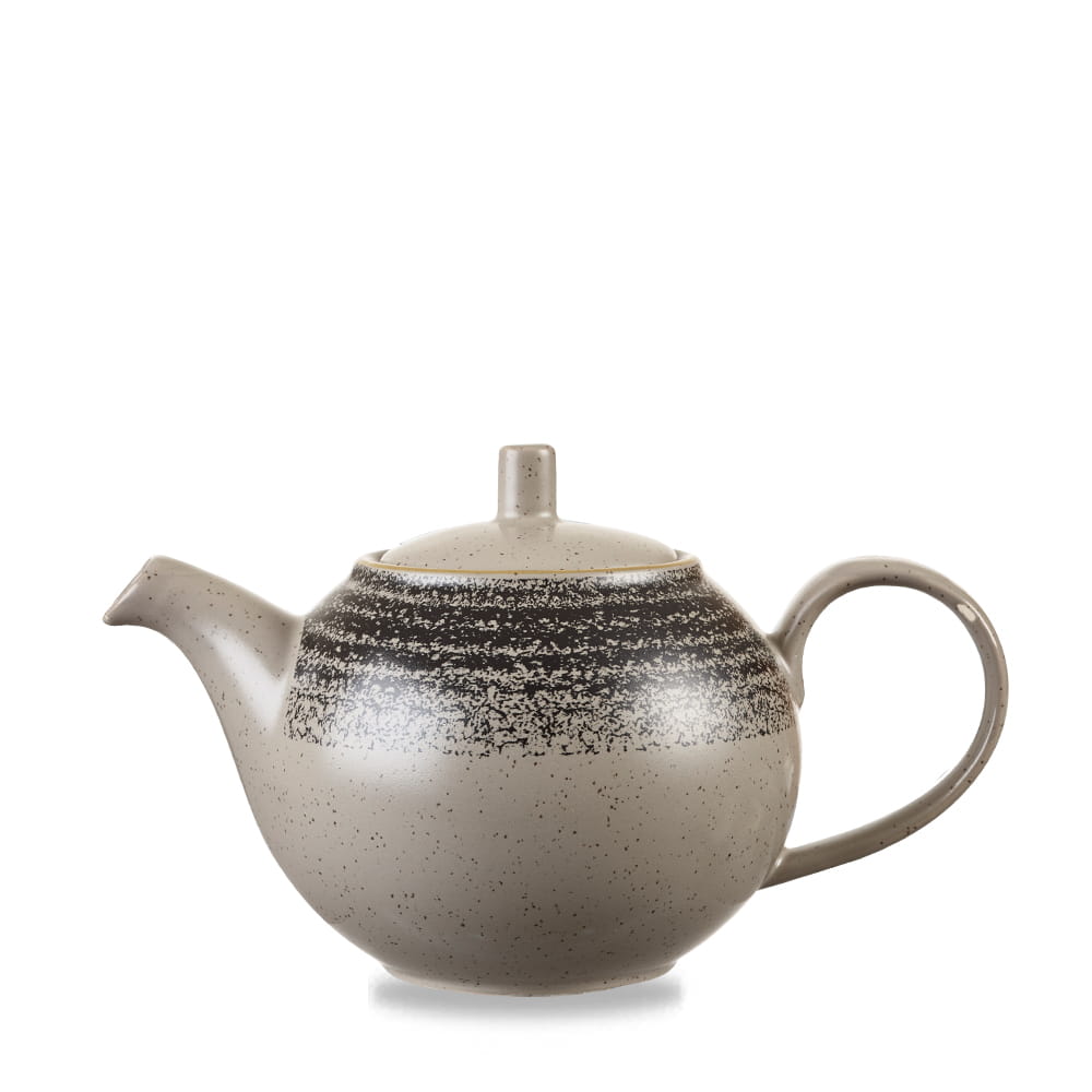 Kaffee-/Teekanne Komplett 0,43l STUDIO PRINTS HOMESPUN charcoal black