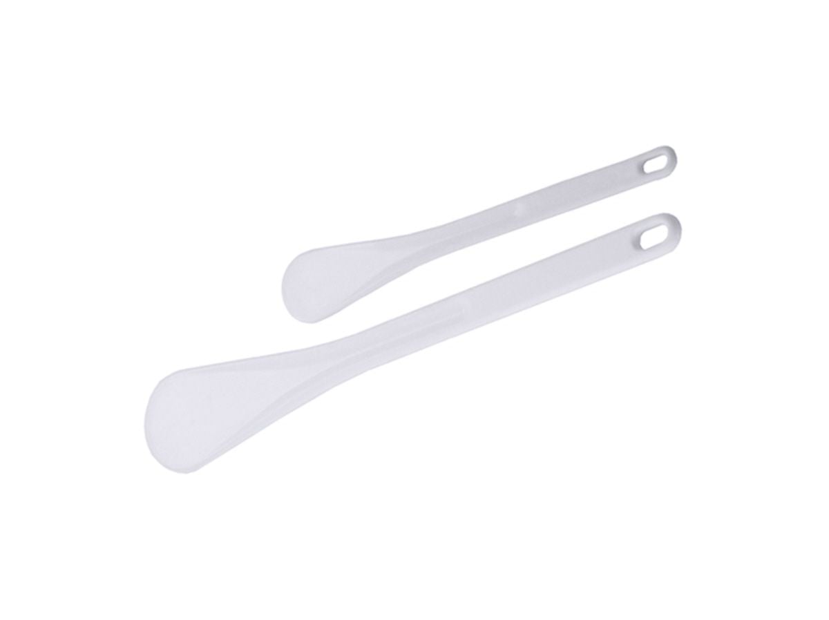 Rührspatel 30cm flach weiß Exoglas