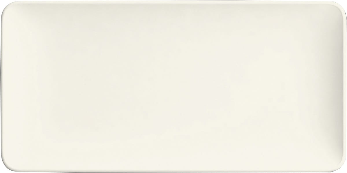 Platte rechteckig coup 18x9cm PURITY SQUARE