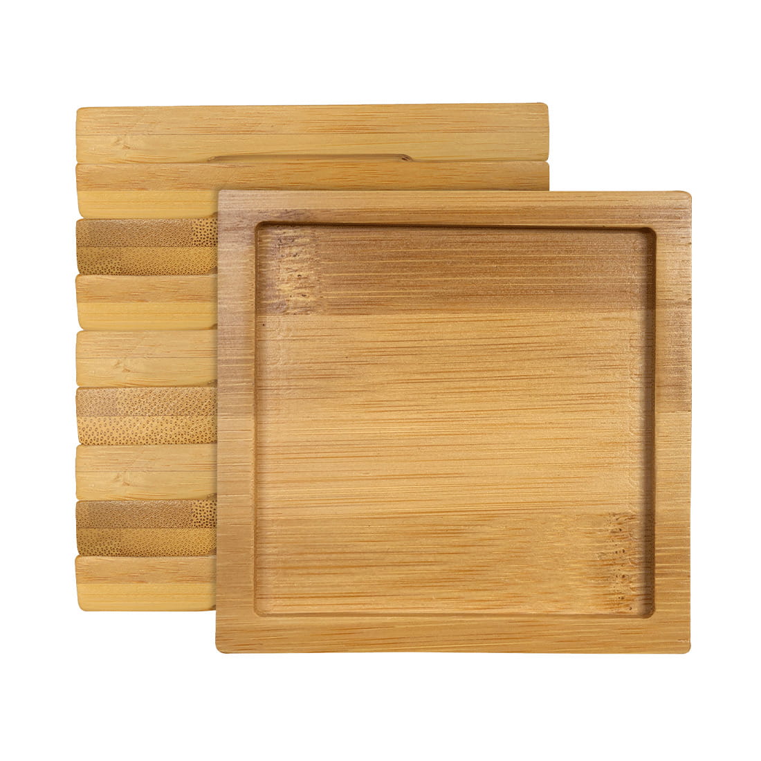 10 Stück Untersetzerset Holz