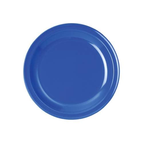 Teller flach Fahne Ø23,5cm COLORA blau