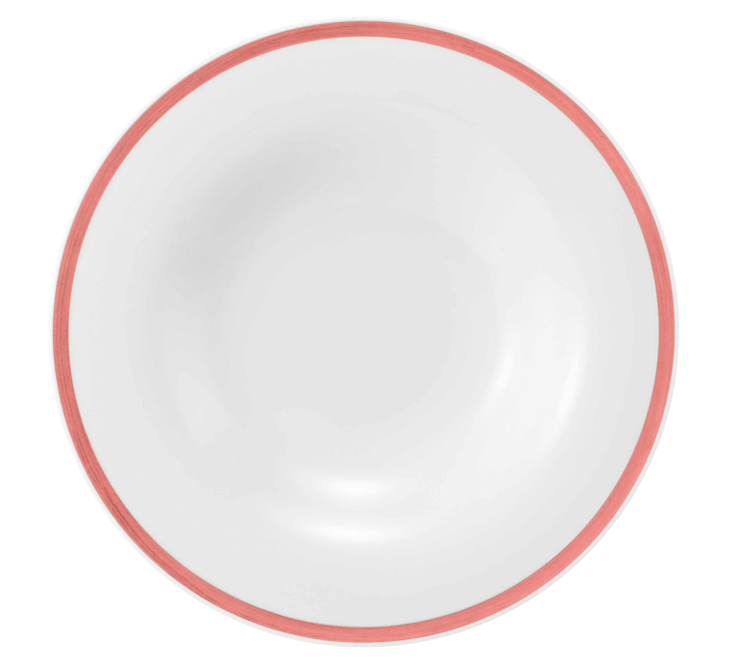 Pastateller rund tief 27cm COMMUNITY pinselband rot