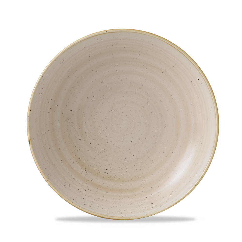 Teller tief coup 24,8cm STONECAST nutmeg cream