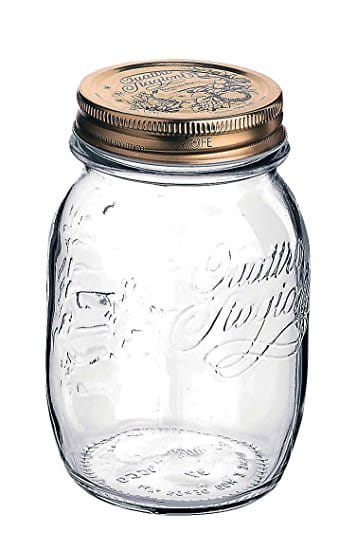 Schraubglas 500ml mit Deckel QUATTRO STAGIONI