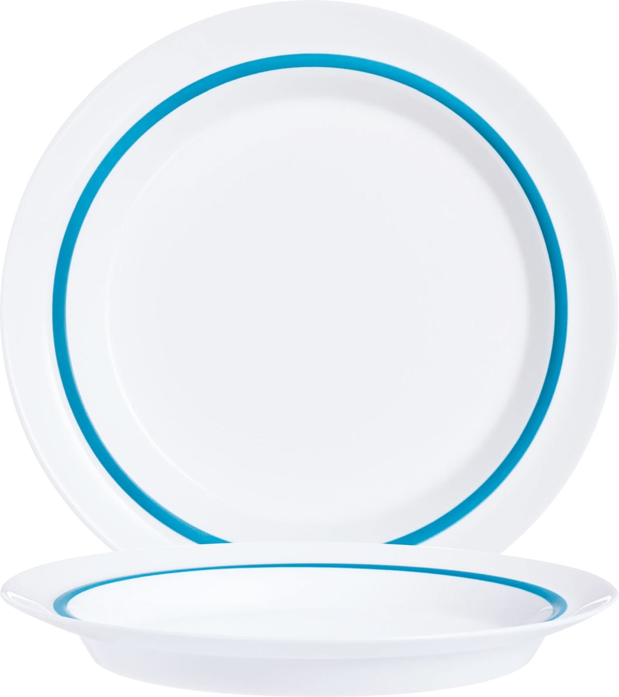 Teller flach Ø23cm AUTONOMY blau