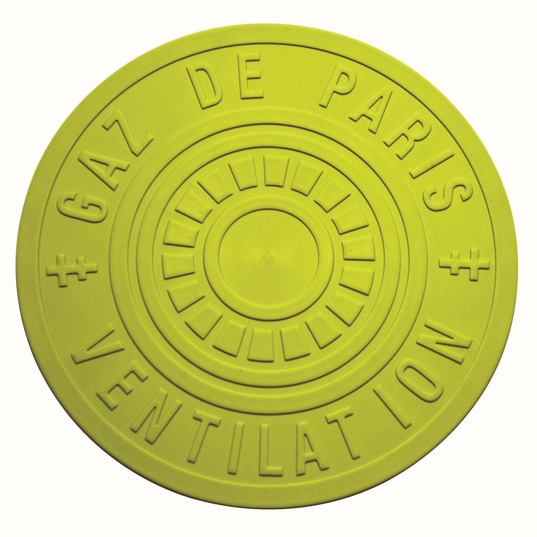 Tablettabdeckung Ø32cm STREET COVER PARIS OLIVE GREEN