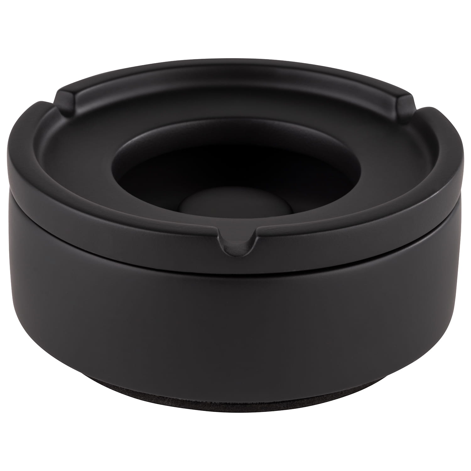 Windascher Ø 10,5 cm, H:5 cm ELEMENT schwarz