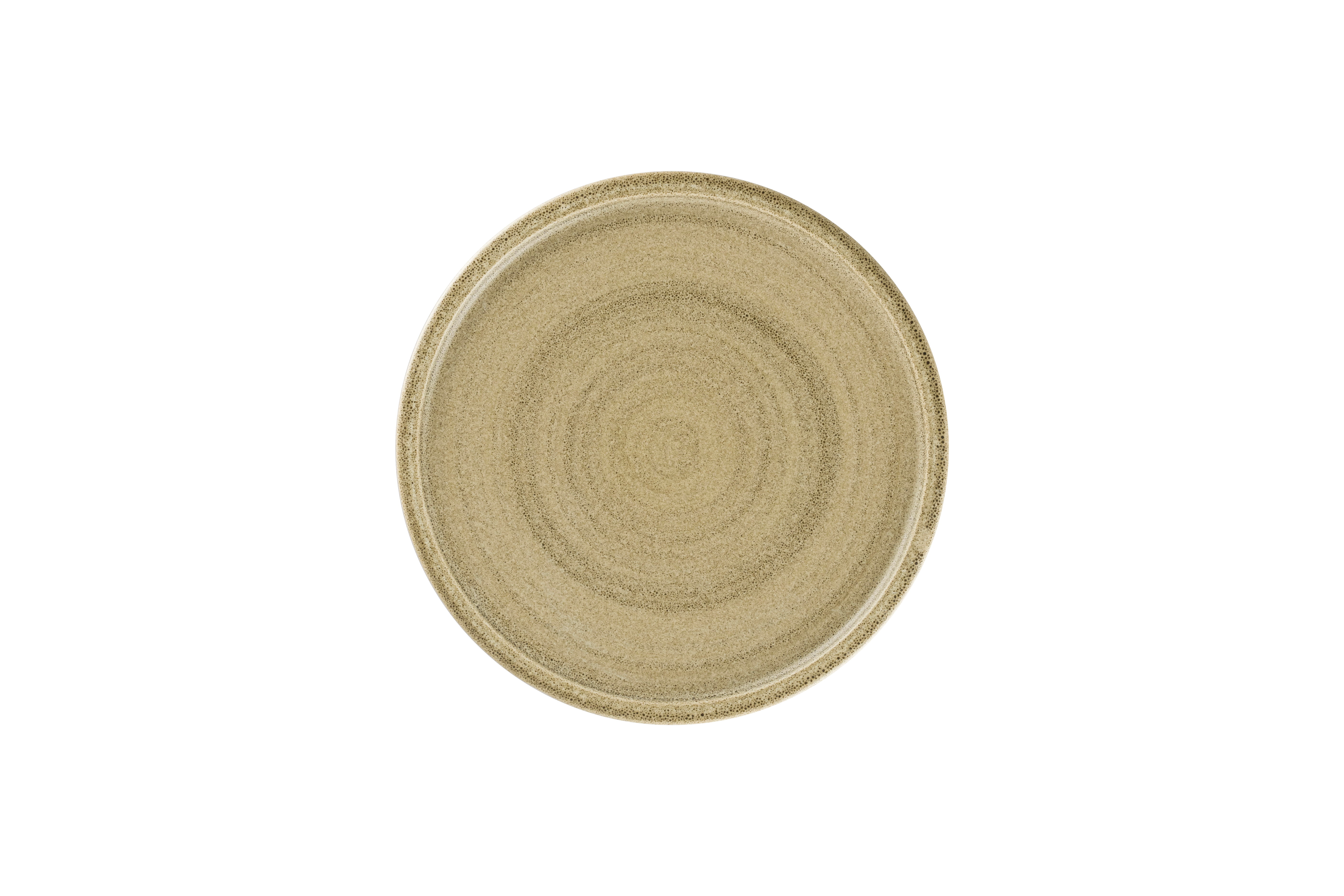 Teller flach coup Ø23,8cm H2,2cm 0 EASE SELVA beige