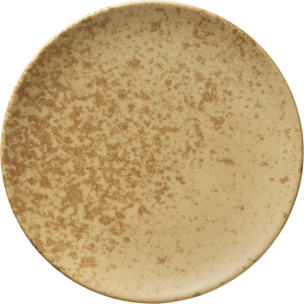 Teller flach rund coup 15cm SANDSTONE DARK YELLOW