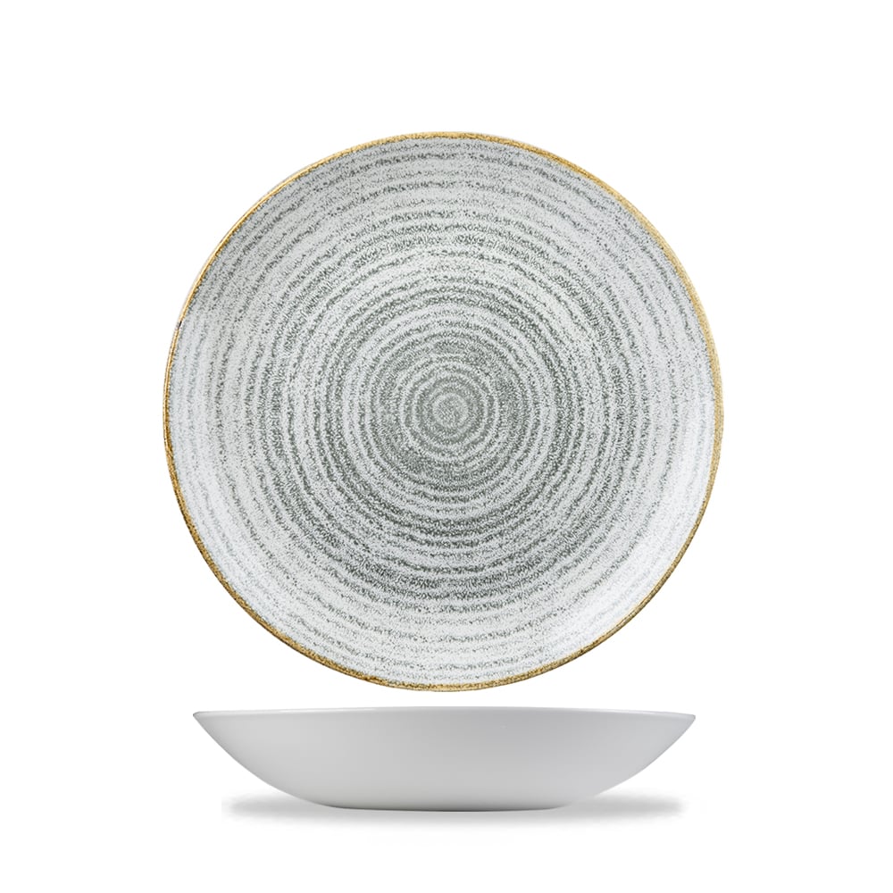 Schale coup 18cm STUDIO PRINTS HOMESPUN stone grey