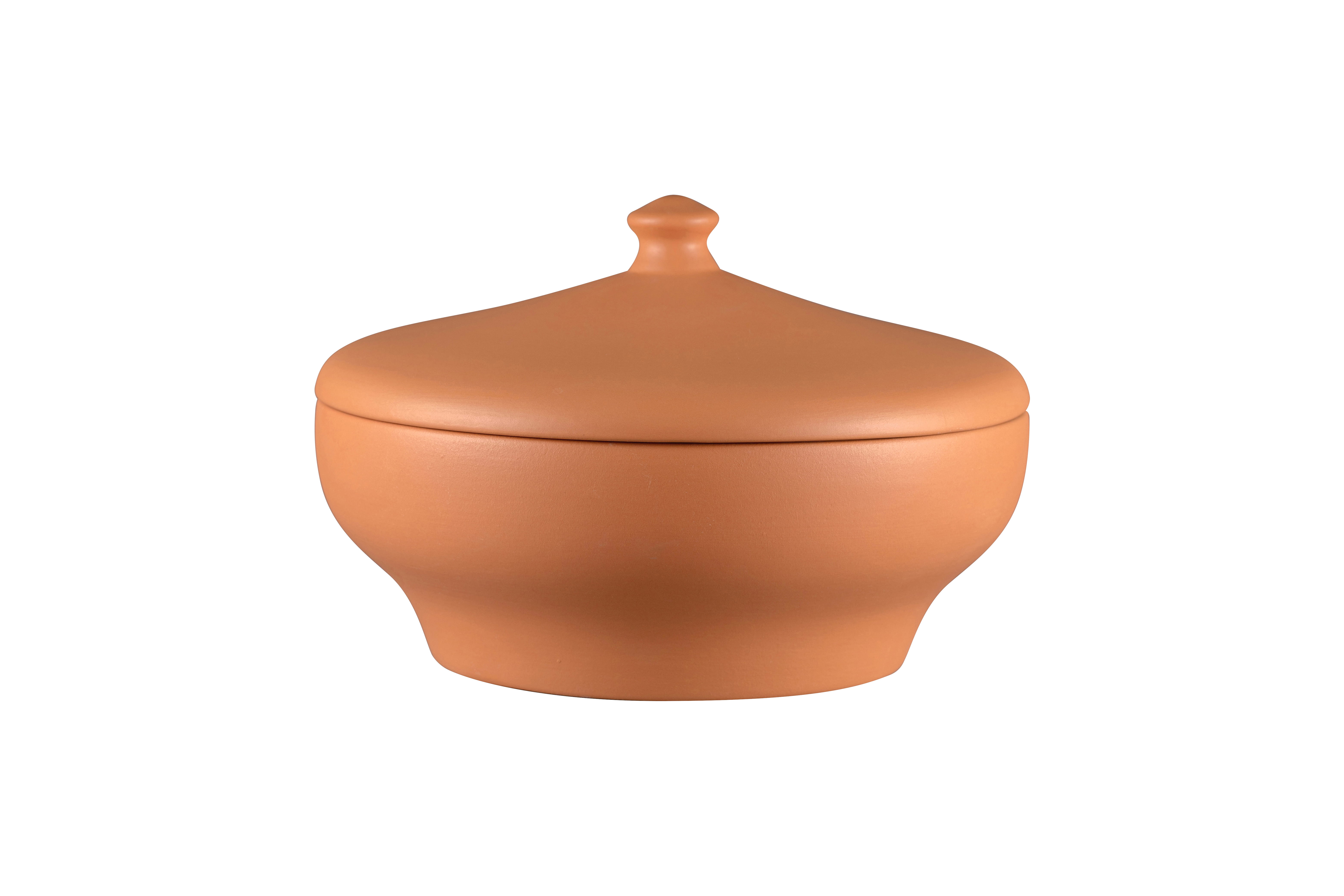 Suppenterrine mit Deckel Ø27,2cm H18,2cm 3,45L BAANTNA TERO PRIMA terracotta