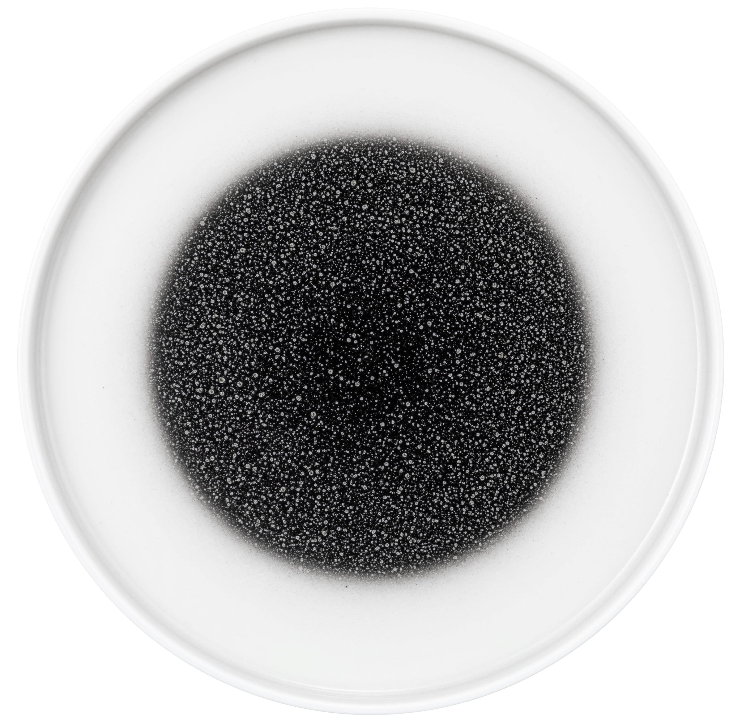 Teller rund flach rund 28cm M5397-28 GOOD MOOD intense spotted black