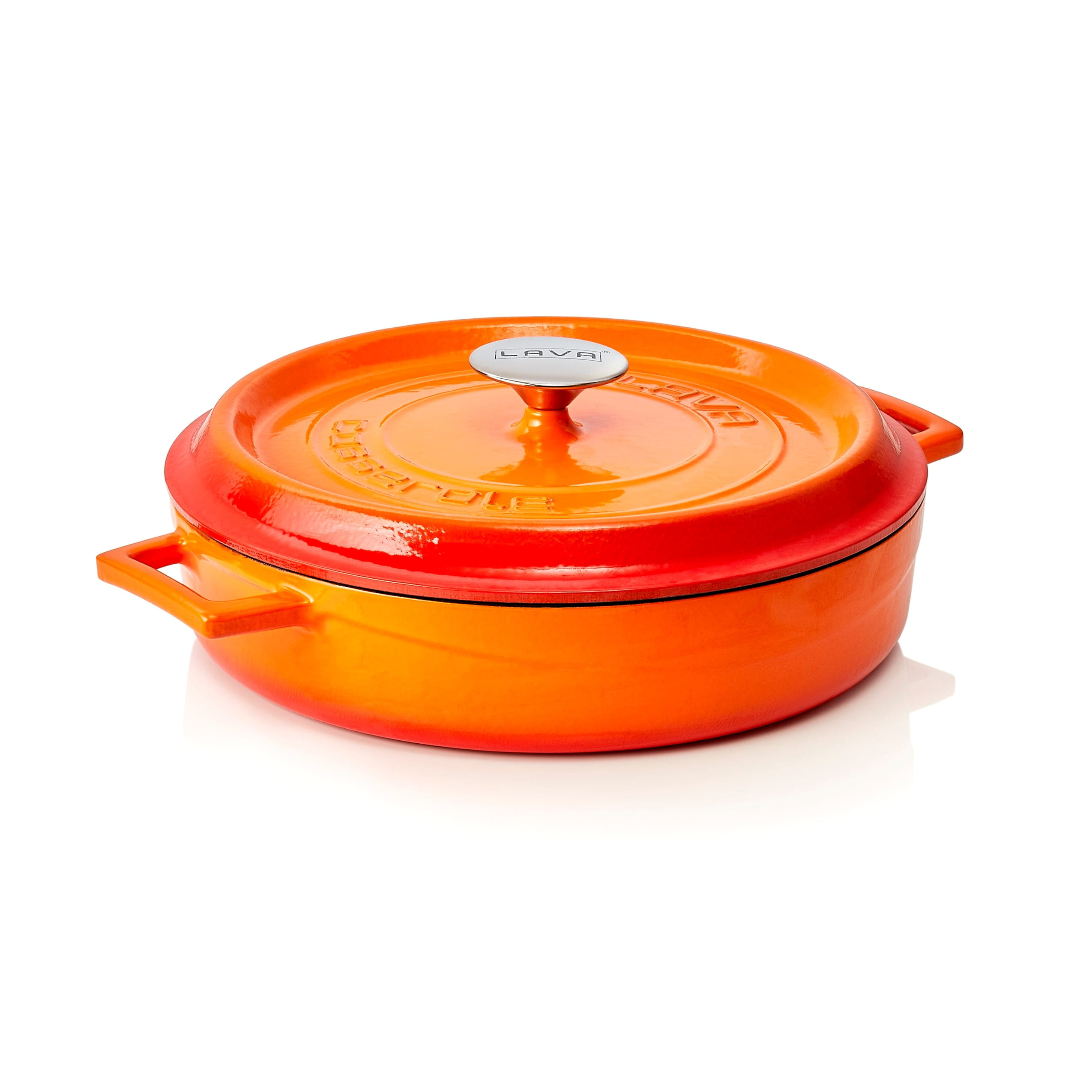 Kasserole rund 29x6,5cm LAVA orange