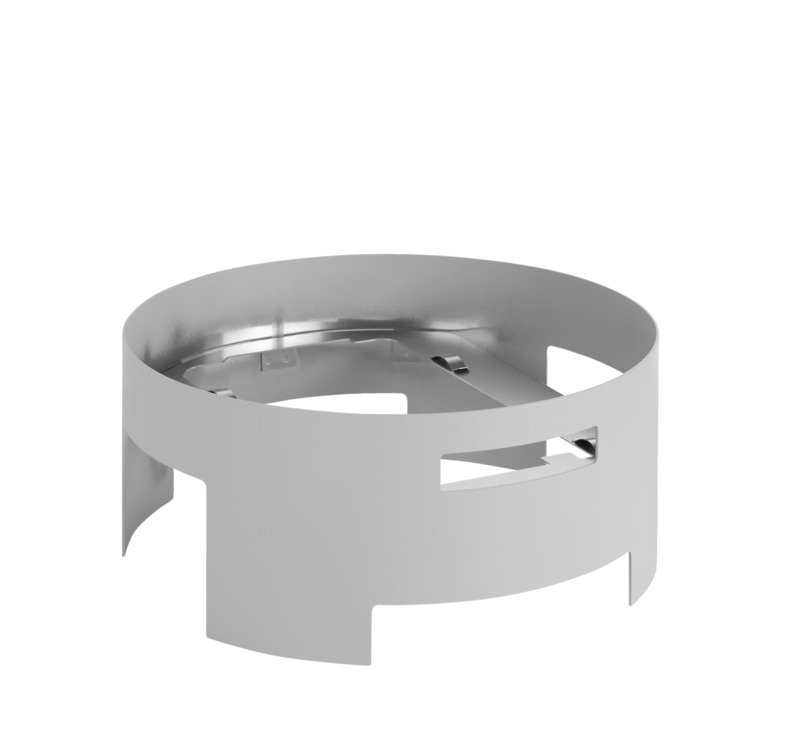 Buffetgestell rund HOT & FRESH macadamia