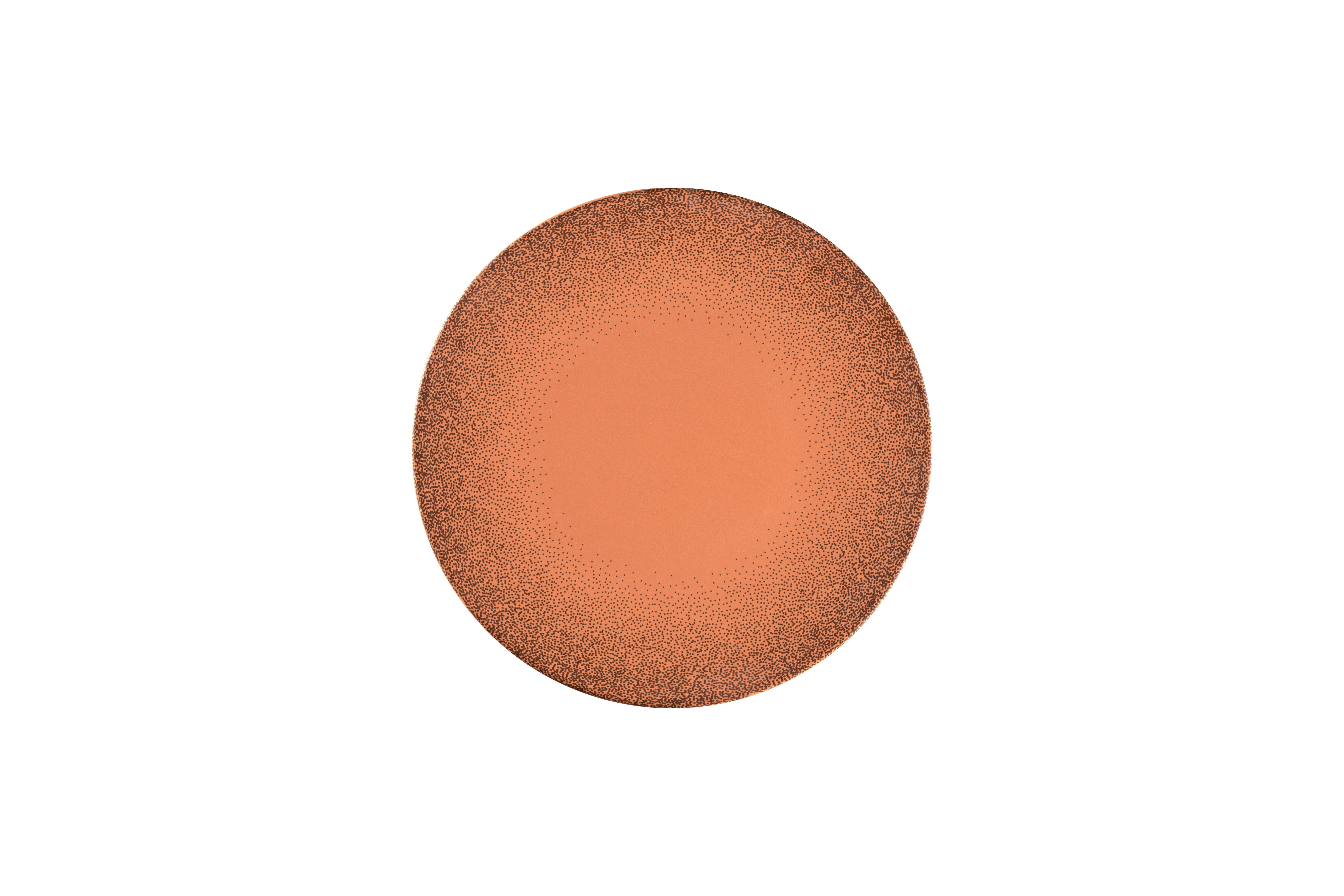 Teller flach Ø23,6cm H1,5cm TERO DENIA decorated terracotta