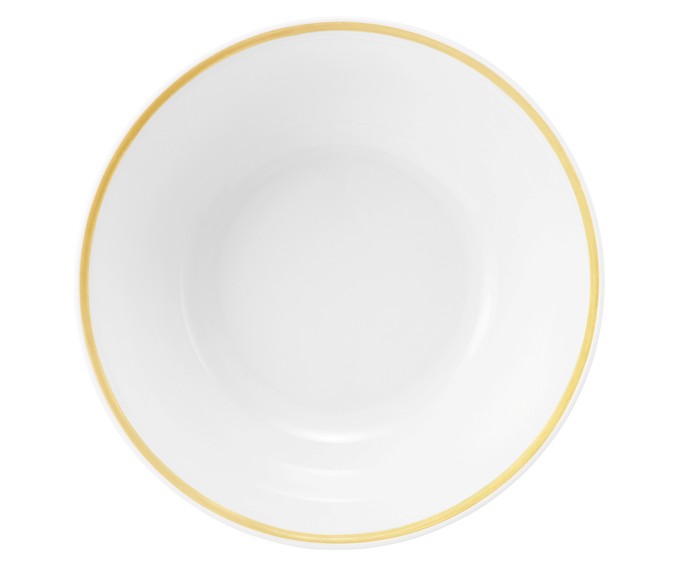 Schale rund rund 24cm COMMUNITY pinselband ocker