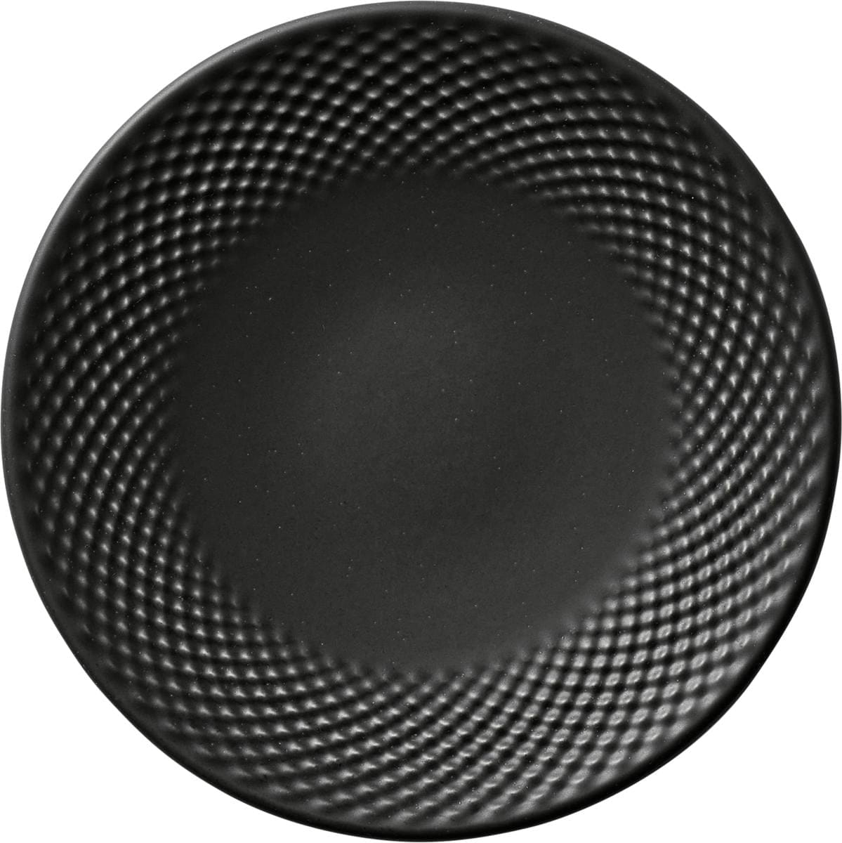 Teller flach coup Relief 17cm PINE coal