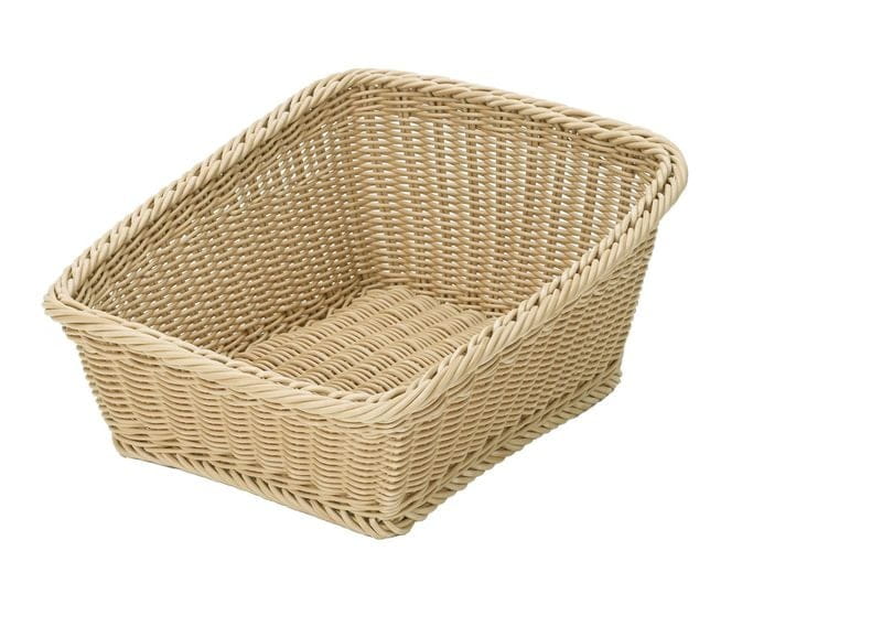 Präsentationskorb 42x50x14/24cm hellbeige