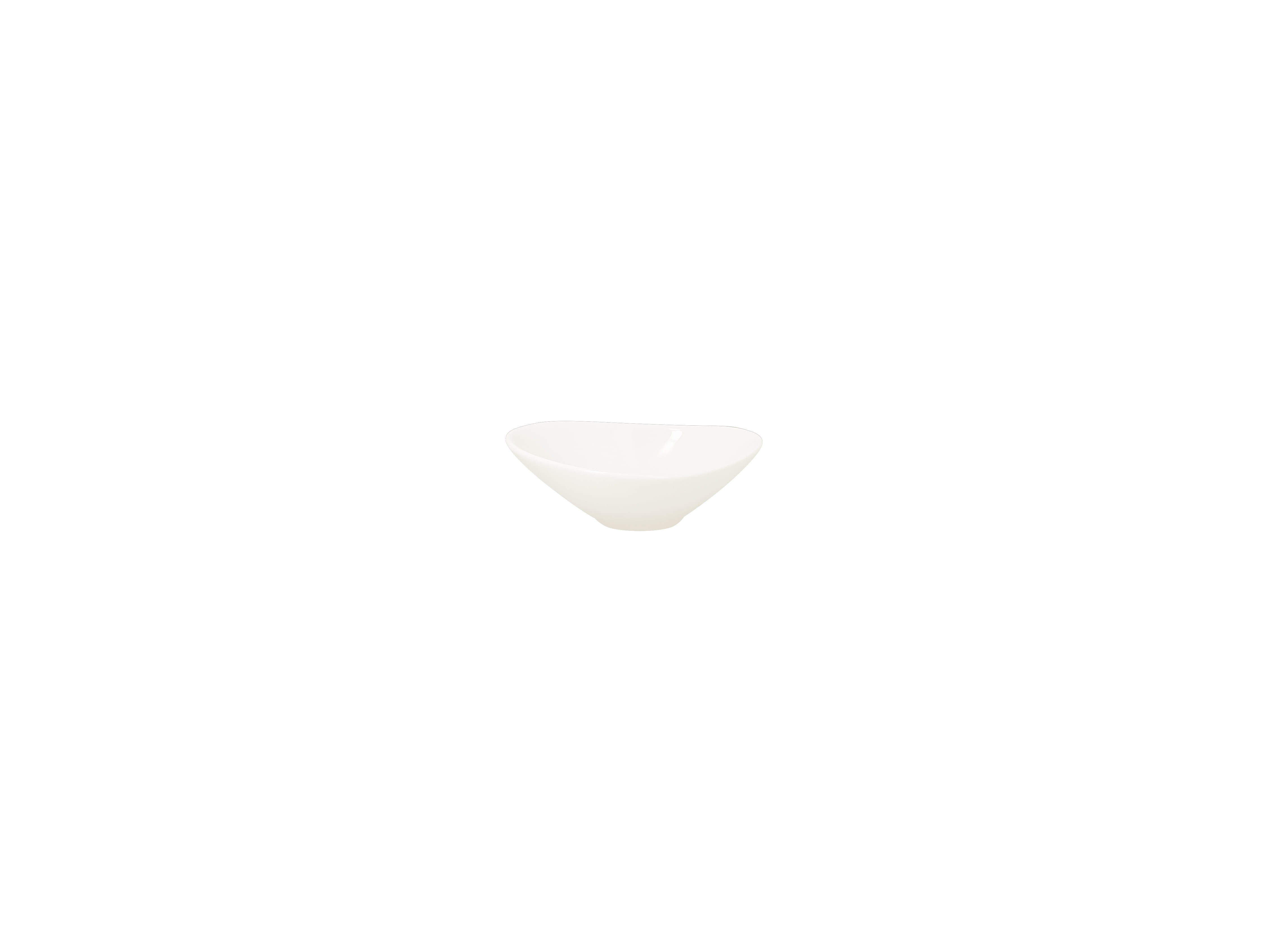 Schale 10x7,5cm / 0,06l SUGGESTIONS SHAPED white
