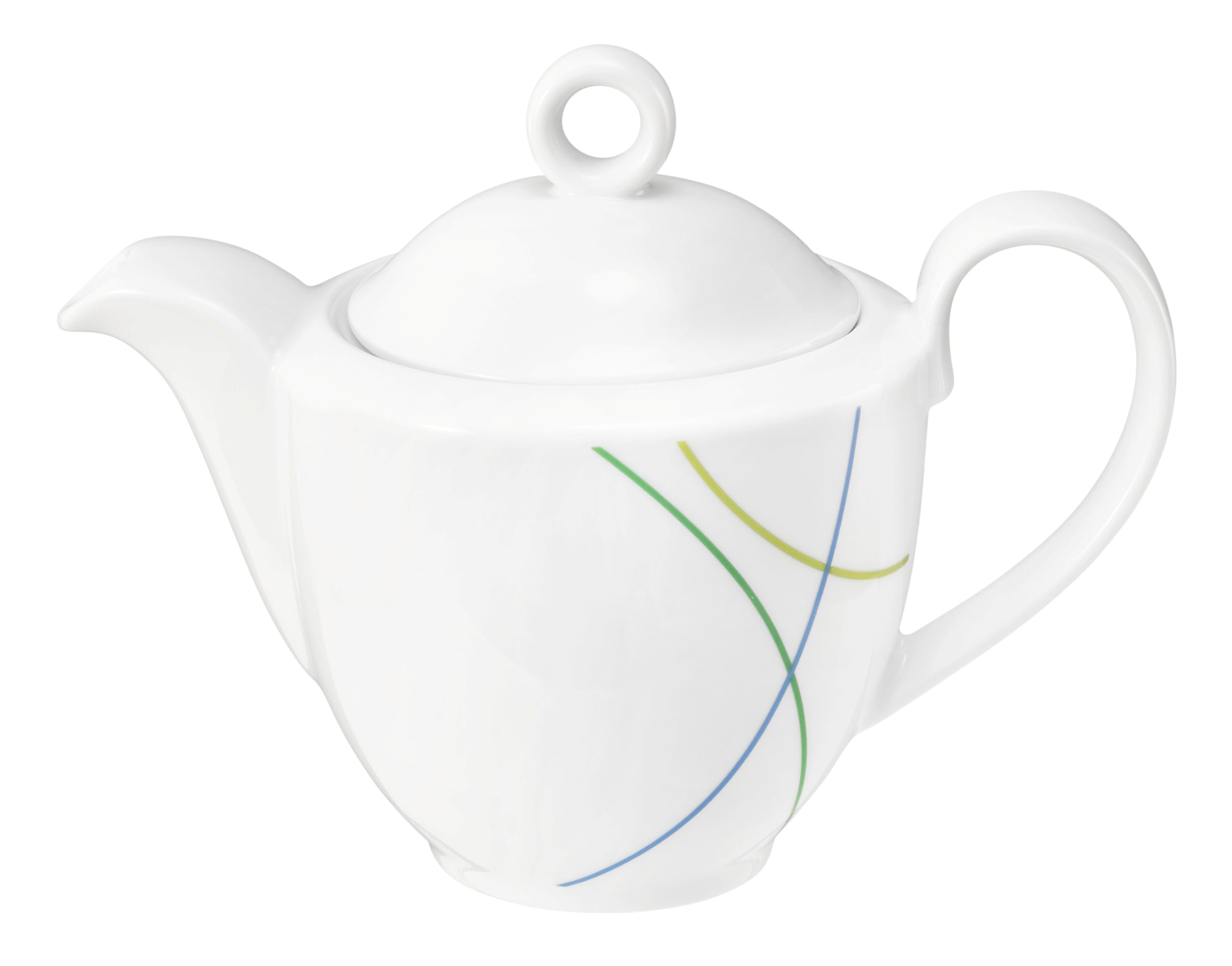 Kaffeekanne rund 1 0,38l COMMUNITY green line