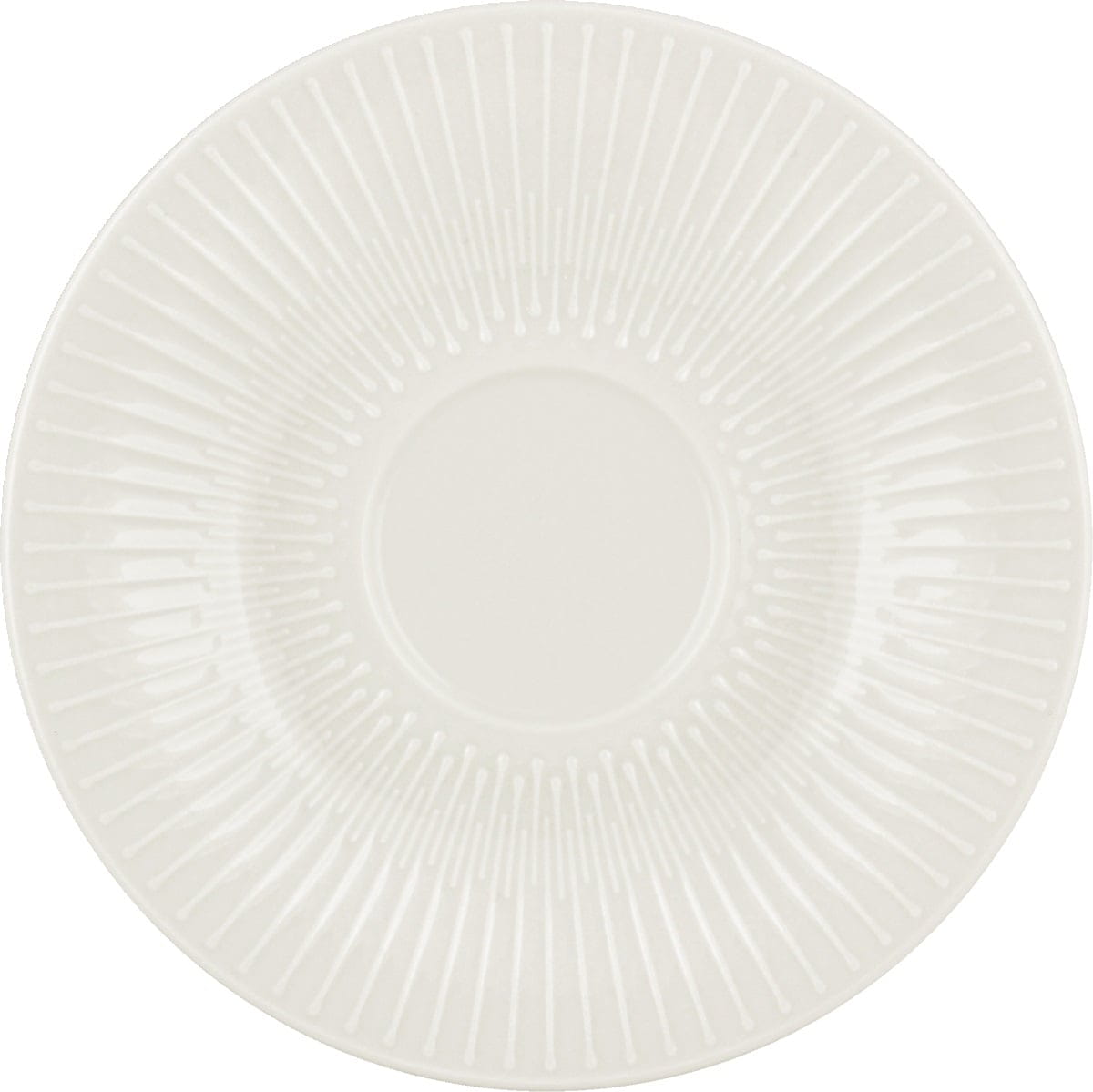 Kombi-Untertasse rund Relief 16cm VIBES