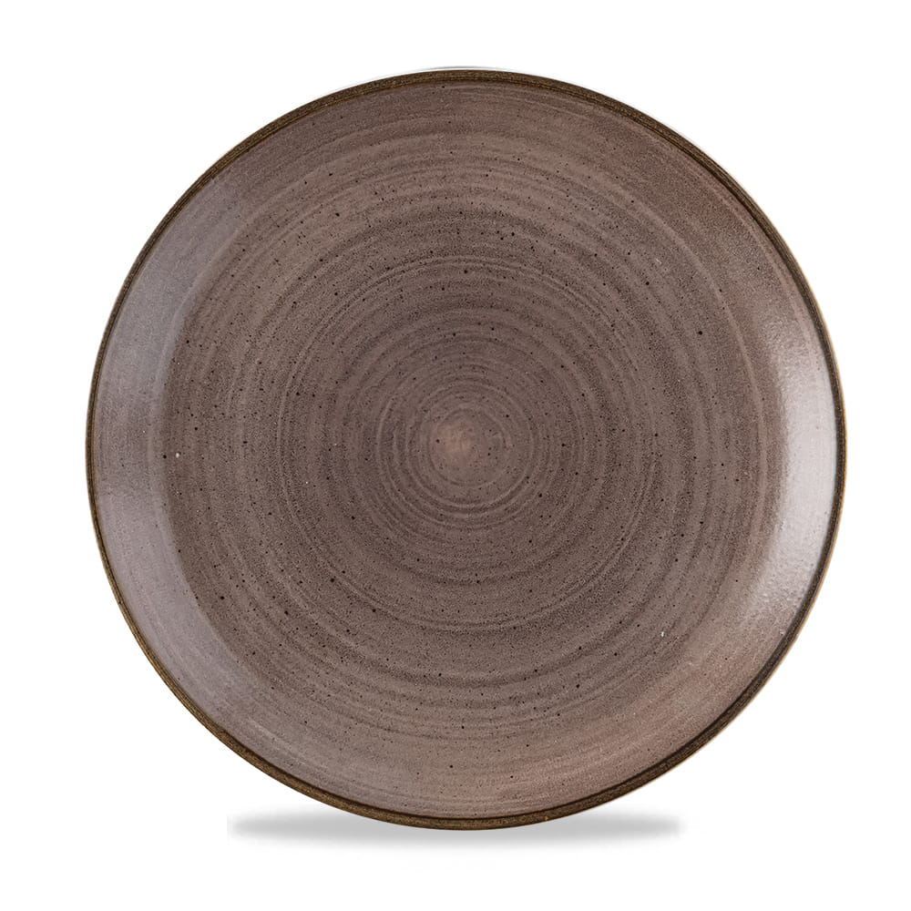 Teller rund 28,8cm STONECAST RAW Brown