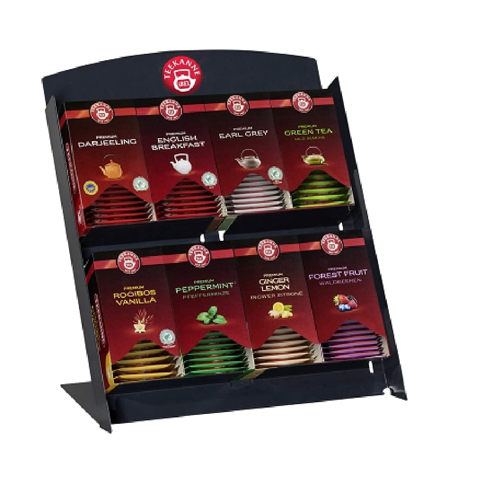 Teekanne TEE-BAR für Profis mit 8 Fächern