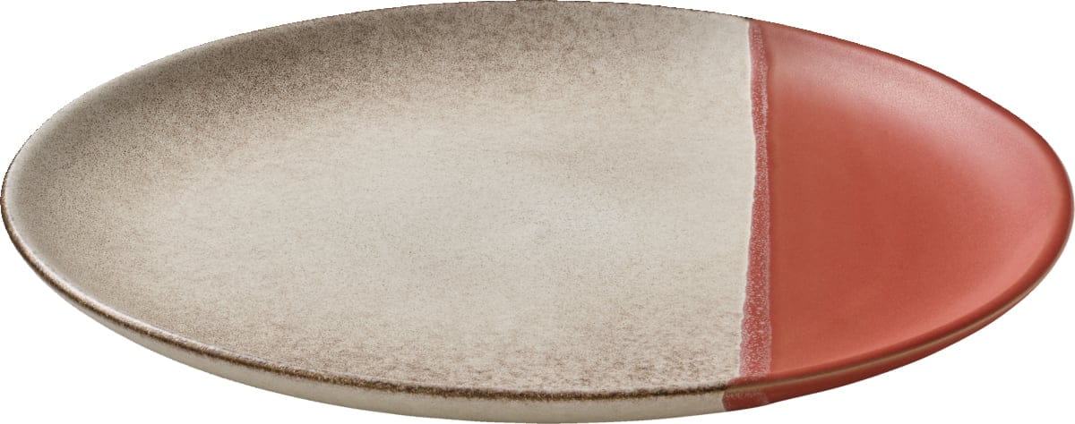 Teller flach rund coup 29cm SPOTON koralle