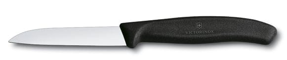 Gemüsemesser 8cm schwarz