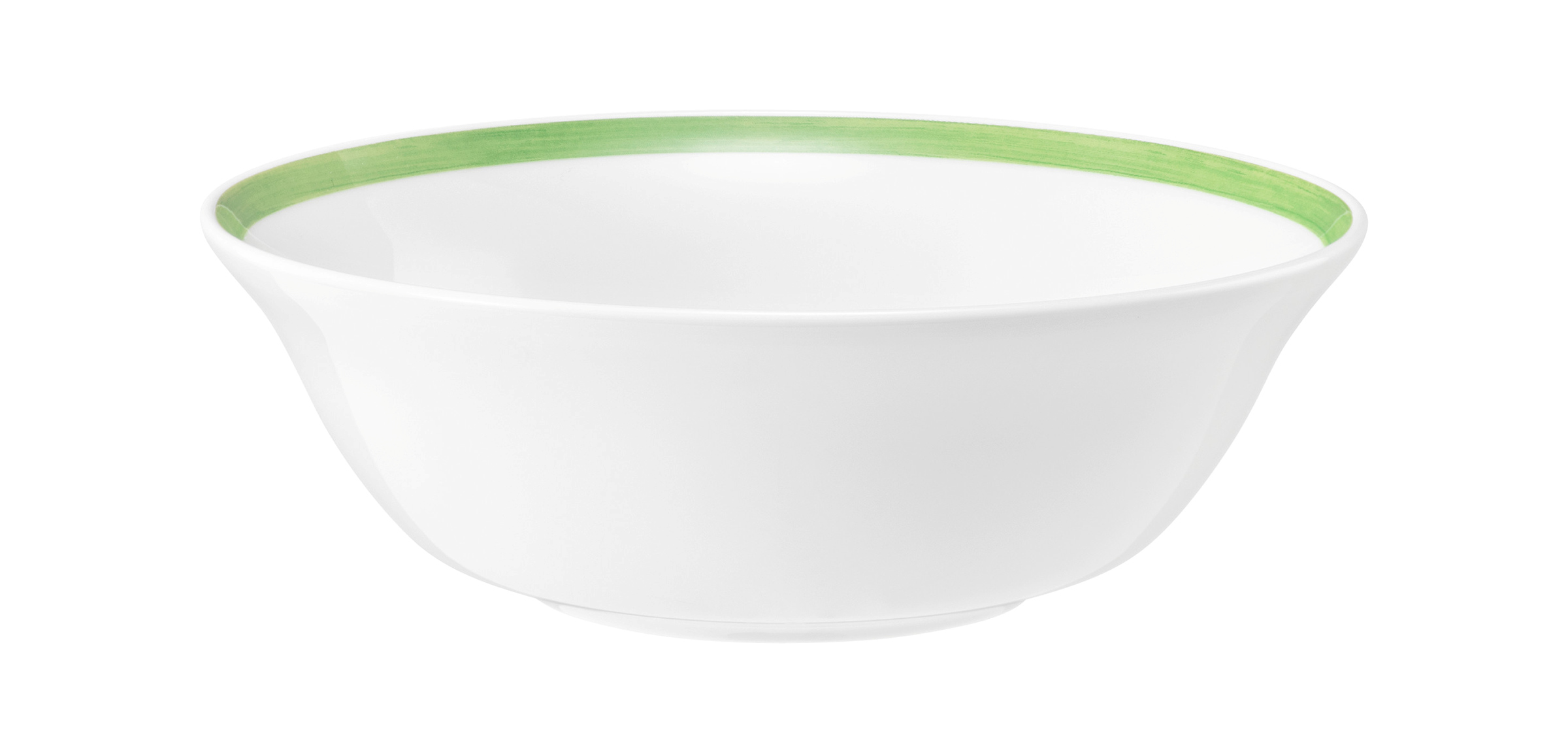 Schale rund rund 18cm COMMUNITY pinselband grün