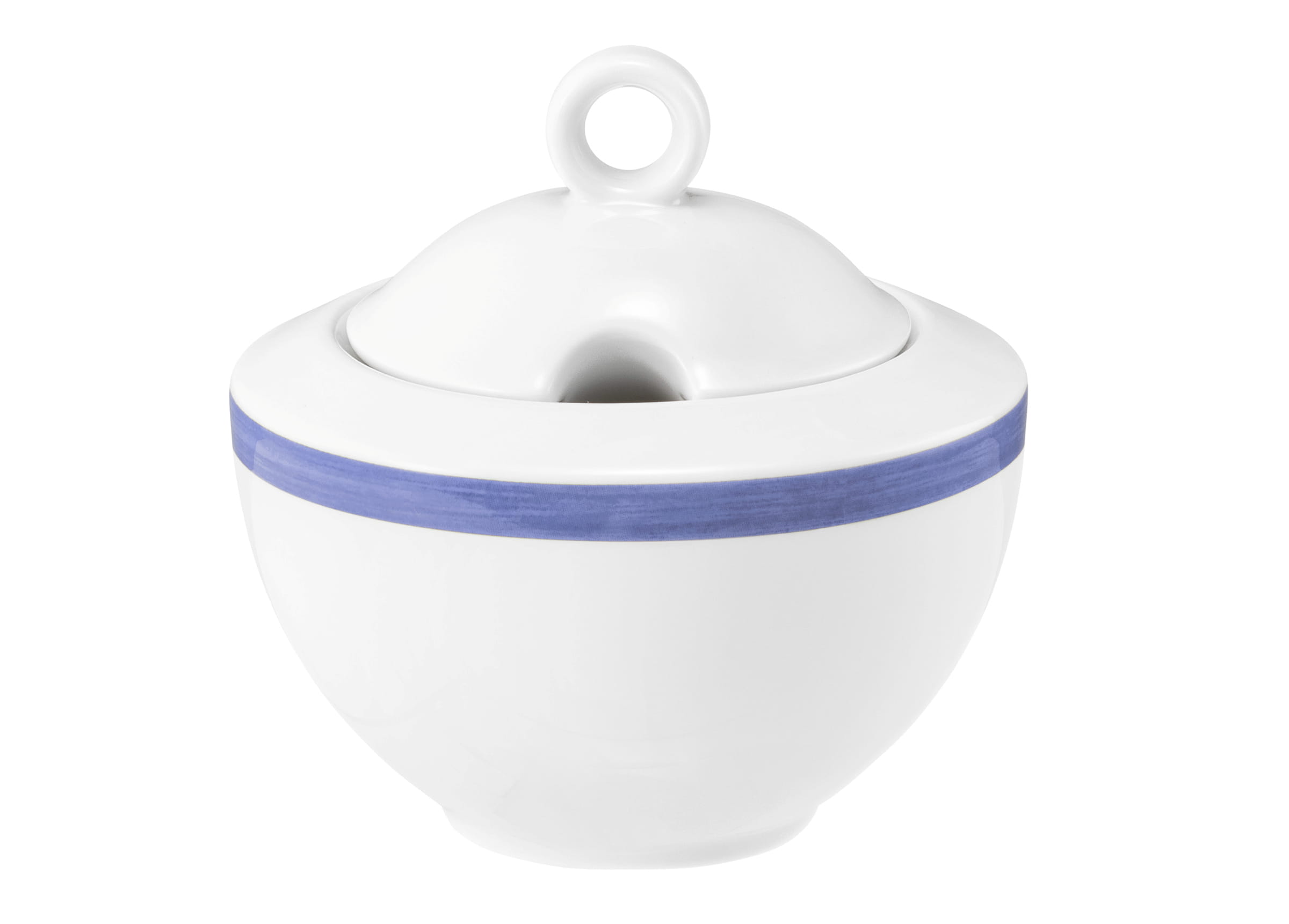 Zuckerdose rund 2 0,28l COMMUNITY pinselband blau