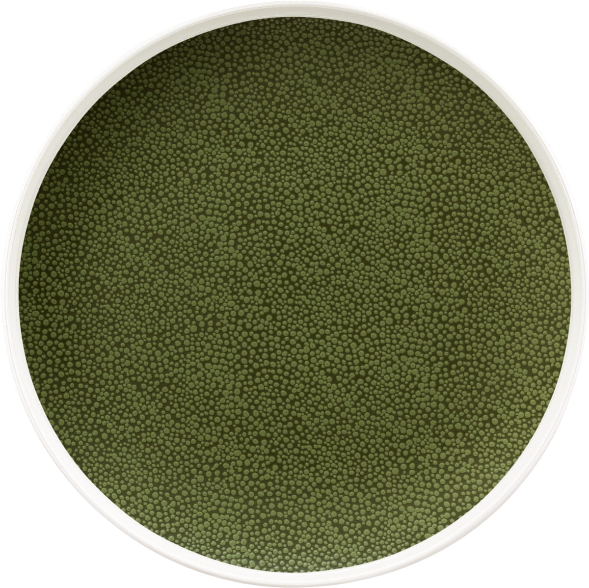 Teller flach rund coup 25cm PURITY PEARLS GREENS