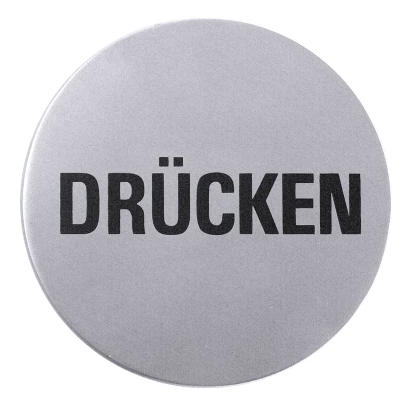 Türsymbol DRÜCKEN